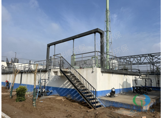 山东莘县瑞森石油树脂有限公司生物除臭系统工程